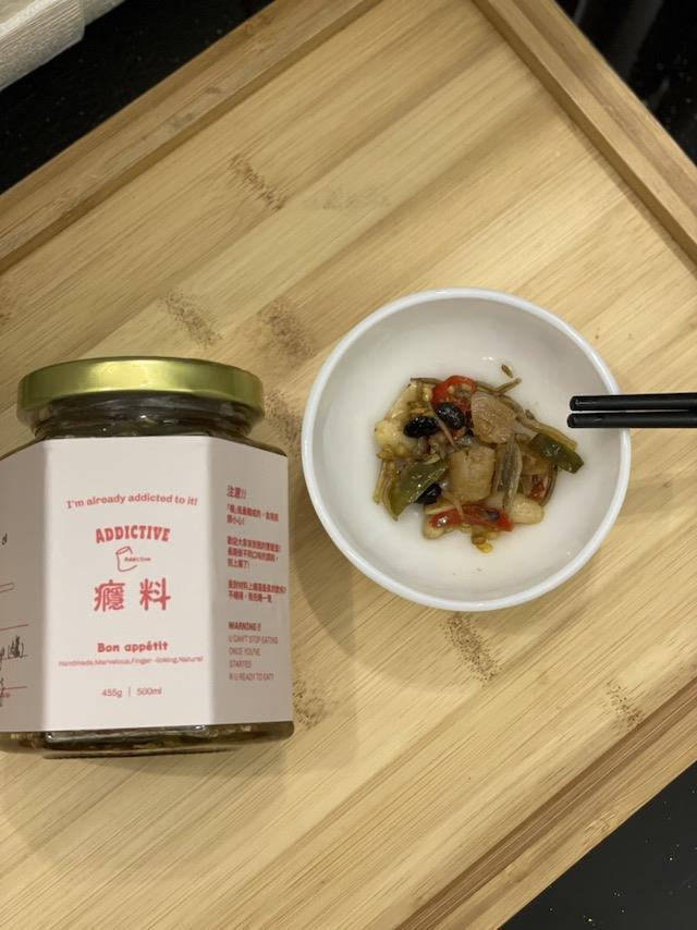 樹仔下,【癮料】小魚干貝醬（中辣）
