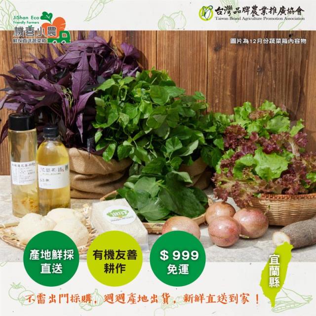 樹仔下,【機善小農】蔬菜箱(50箱)