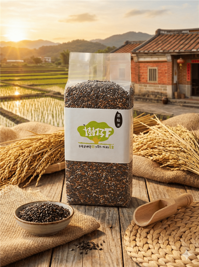 樹仔下,黑秈米2kg