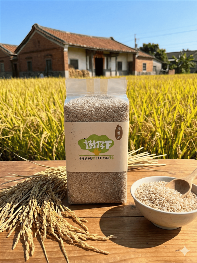 樹仔下,長秈米2kg(糙米)