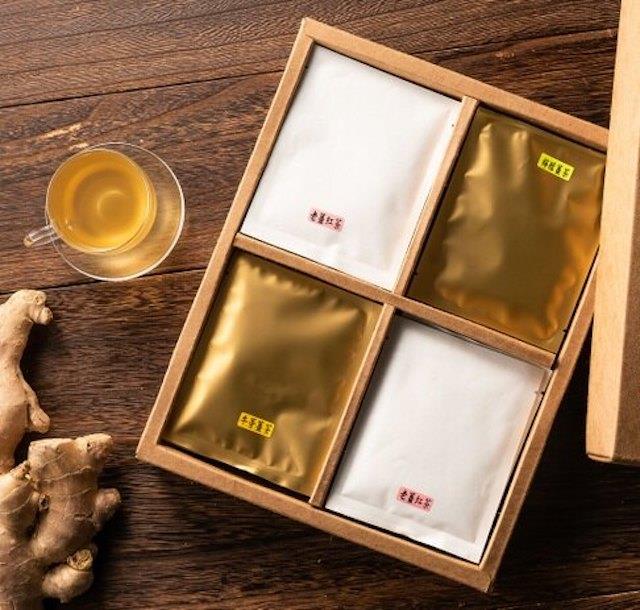 【陳美阿嬤】薑茶禮盒（一）,樹仔下