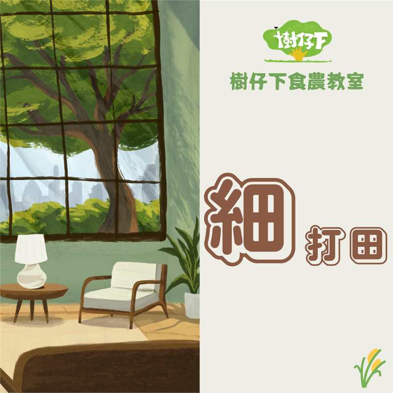 樹仔下,【樹仔下食農教室】細打田
